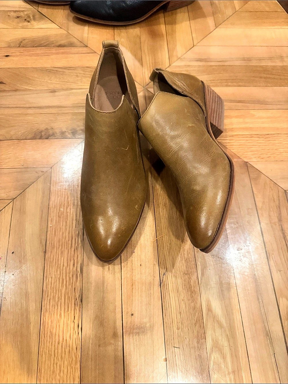 Frye Brown Ankle Boots